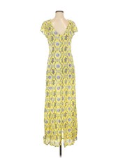 Flynn Skye Women Yellow Casual Dress S