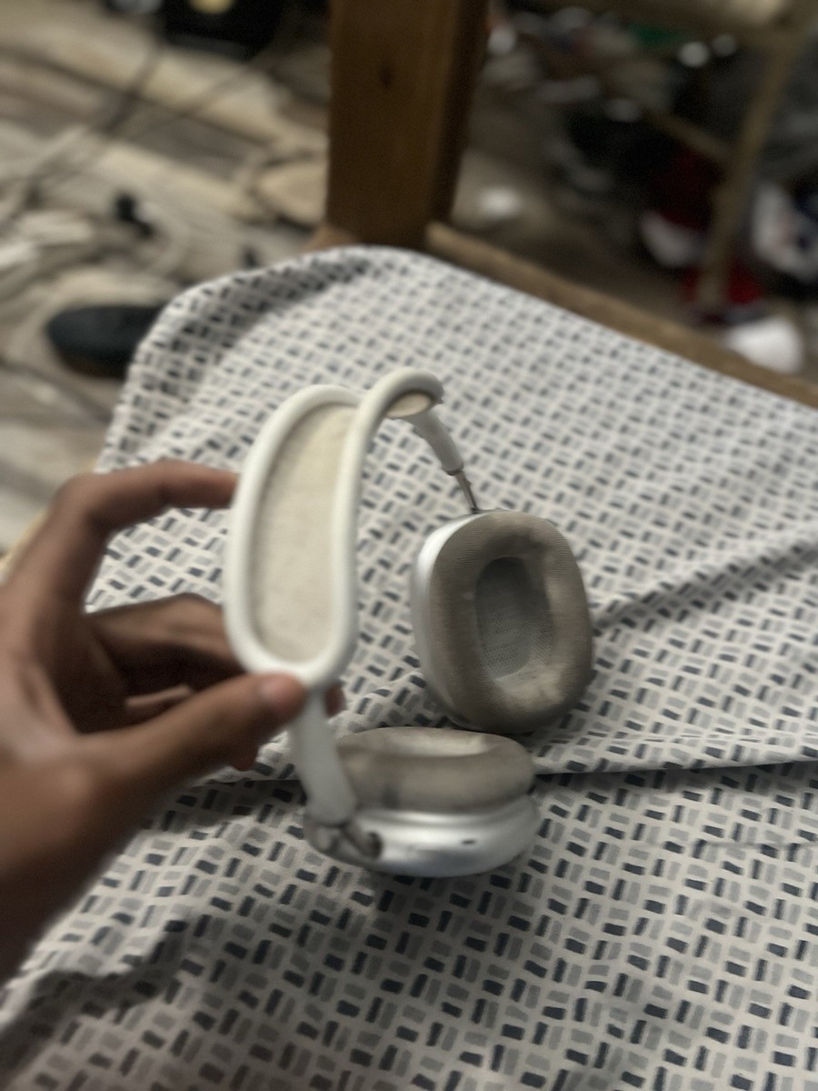 Apple AirPods Max Wireless Over-Ear Headset - Silver for