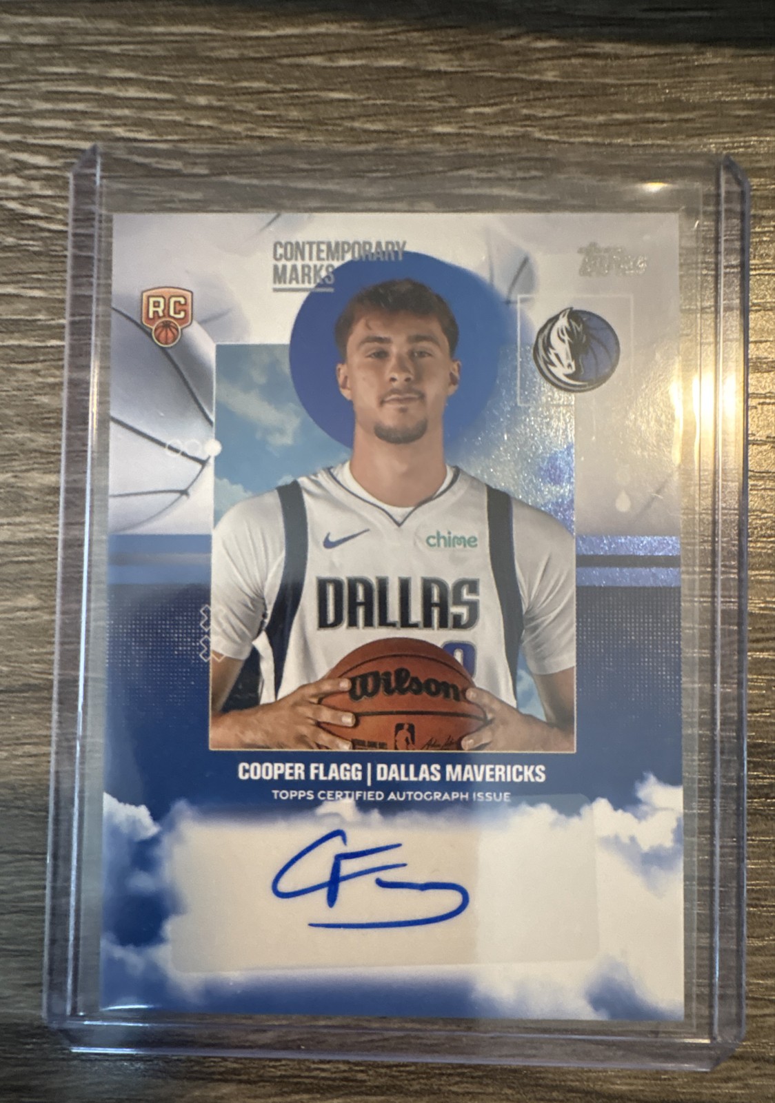 2025-26 Topps - Contemporary Marks Cooper Flagg #CM-CF (AU, RC)