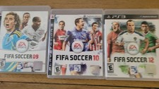 PS3 games - FIFA Soccer 09/10/12