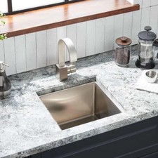 New 15" Ortega Stainless Steel Undermount Preparation Sink