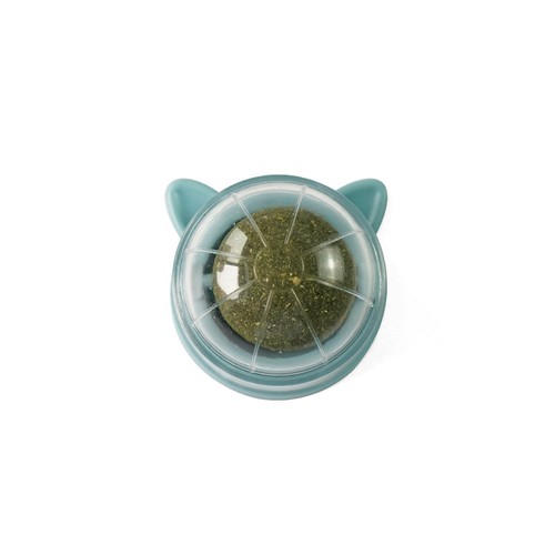 Rotierender Katzenminze Ball Wandhalterung Spielzeug für Katzen Zahngesundheit interaktives Spielen - Bild 14 von 20