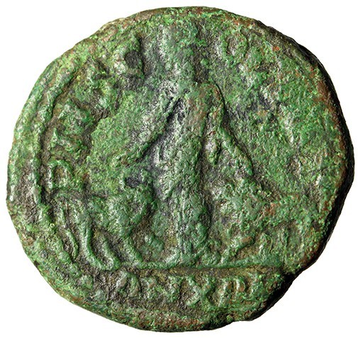 SCARCE Large Roman Provincial Coin w COA Volusian VIMINACIUM Certified Authentic