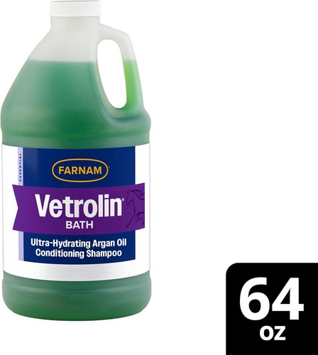 Farnam Vetrolin Bath, Ultra-Hydrating Argan Oil Conditioning Shampoo, Enhances S - Picture 12 of 14