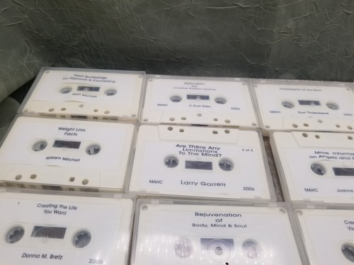 LOT 24 MAHC 2006 Hypnosis Self Help Restful Sleep Stop Smoking CASSETTE TAPES - Picture 2 of 9