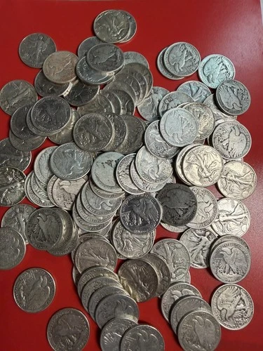 Walking Liberty Half Dollar VF 90% Silver Very Fine 1916-1947 Random Date