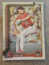 2025 Topps Series 1 Celebration Cristian Mena Rookie Confetti #120  Diamondbacks
