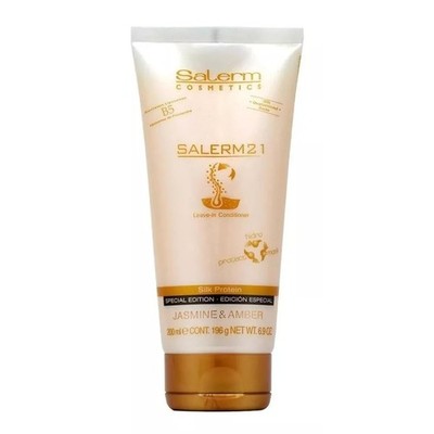 SALERM - 21 Jasmine and Amber - 200 ml - Leave-In Mask Conditioner -... 