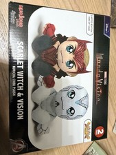 Kuricha Plush Scarlet Witch  Vision Disney Chibi 2-Pack