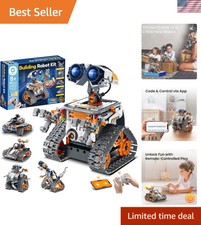 Robot Building Kit with Remote Control Christ...