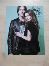 Roxette "Per Gessle & Lena Philipsson" autographs signed 20x25 cm picture