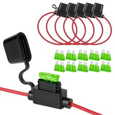 URAQT Sicherungshalter Kfz Standart 12AWG 5 St&uuml;ck, Auto Sicherungshalter