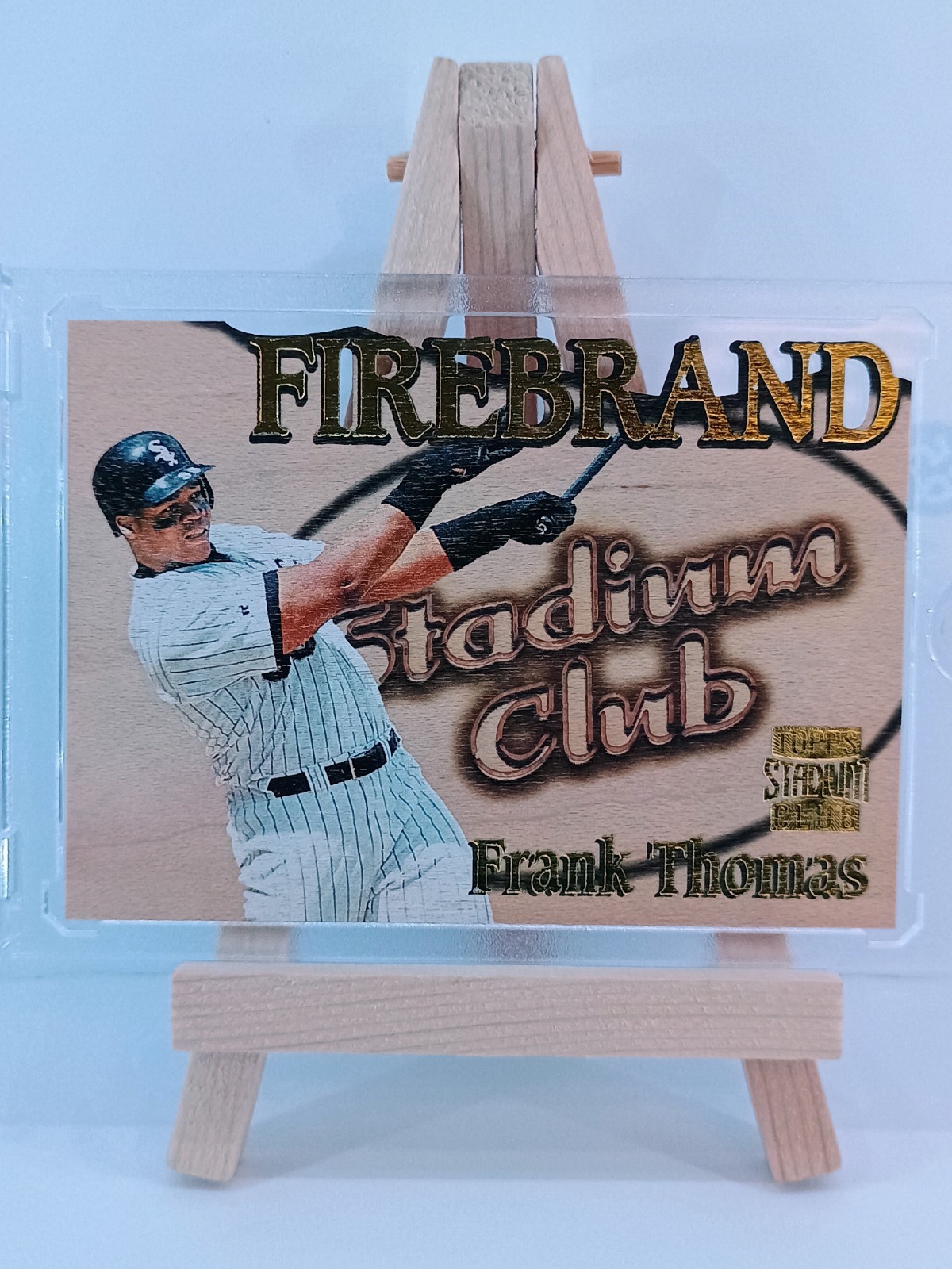 1997 Topps Stadium Club Frank Thomas #FB 9 Firebrand Insert Chicago White Sox