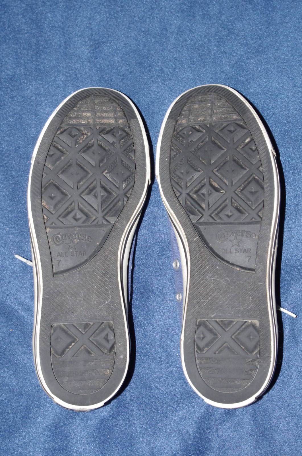 Vtg Converse Chuck Taylor All-Star Sneakers Shoes 7 Men 9 Women Royal Blue GUC thumbnail 7