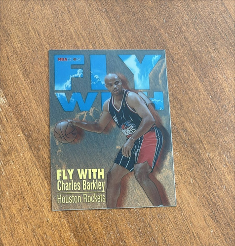 Charles Barkley #1 1996 Hoops Fly With card