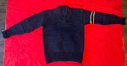 VINTAGE 1920s Handknit Wool Sweater Men’s (20x24) — photo 8