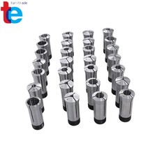 28 Complete 5C Collet Collection with Rack - Metric Sizing 1-28mm