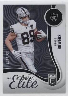 2025 Panini Donruss Elite The Elite 557/799 Brock Bowers #10 1n3u