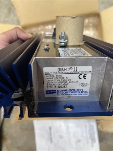NOS Sure Power Duvac II 41203 DC 12V To 24V 20A Battery Management System USA! - Picture 7 of 13