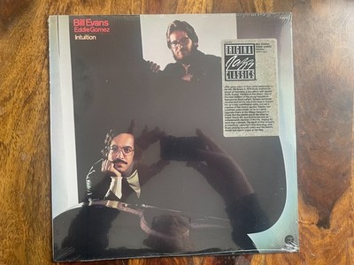 Bill Evans Eddie Gomez   Intuition LP OJC-470 Fantasy 1990 Jazz Piano Bass Duo