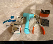 ImpressArt Metal Stamping Set w/ Hammer, Block, Metal Stamps Pliers
