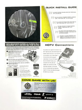 BFG Tech NVIDIA Drivers ver 6.3 CD-ROM And Quick Install Manual Vintage 2007