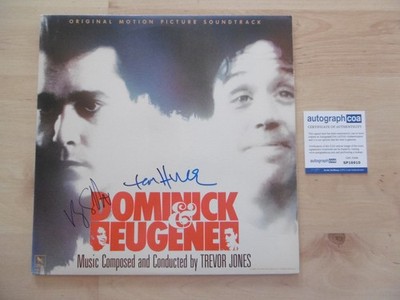 Ray Liotta Tom Hulce original autograph signed LP soundtrack Dominick vinyl ACOA