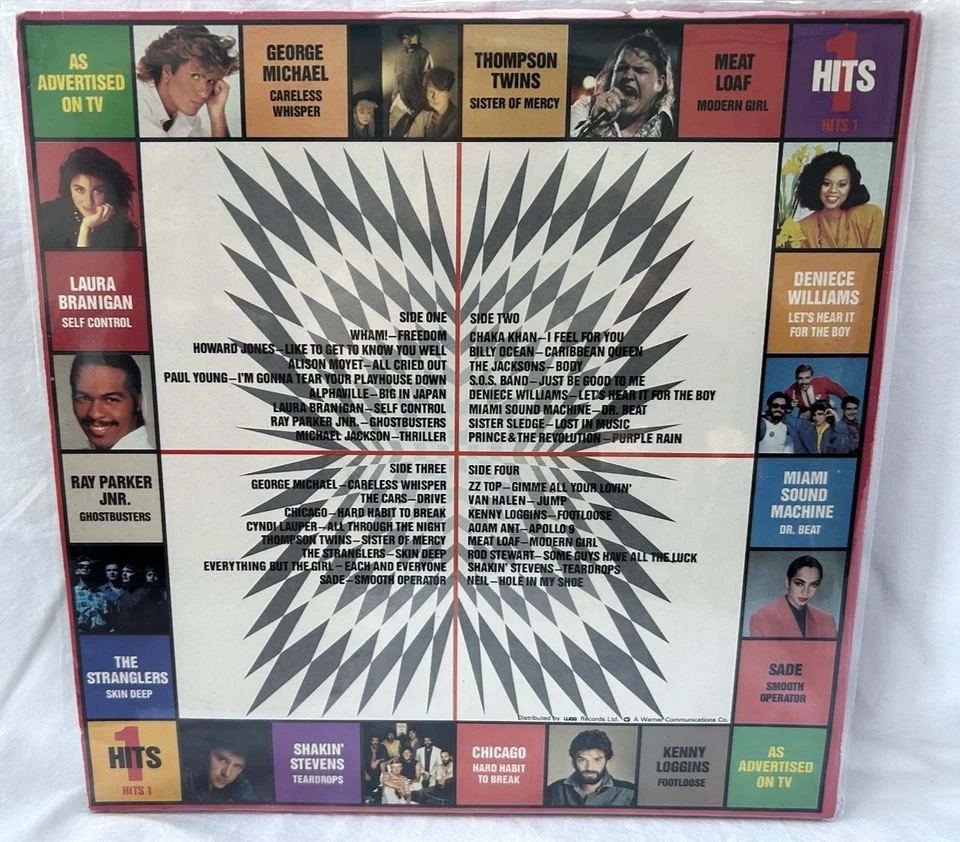 The Hits Album 1 - 1984 Compilation Vinyl LP – Classic 80s Pop Rock, Near Mint - Image 4 of 4