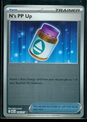 N's PP Up 195/217 Ascended Heroes Reverse Holo Uncommon