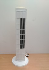 Sainsburys Tower Fan 3 Speed Cooling Fan White