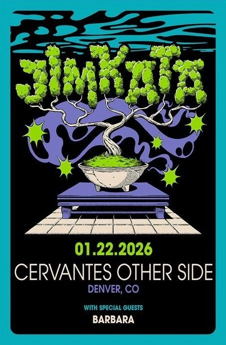 Jimkata Denver 2026 Tour Poster