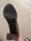 100% AUTH HERMES PUMPS COLOR BROWN HEEL SHOES SIZE 39 BOX DUST BAG — photo 5