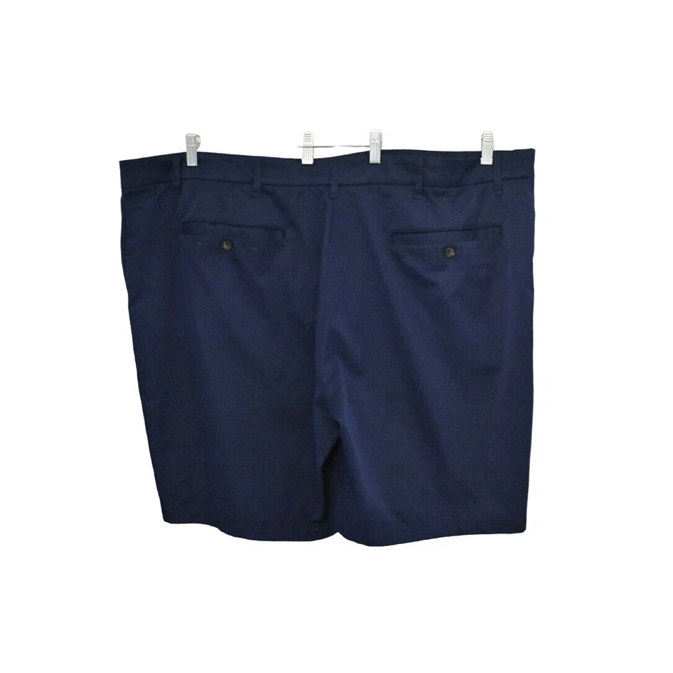 Pantalones Cortos Chinos Para Hombre The Foundry Azul Marino Grande y Alto Talla 54 Foto 2 de 4