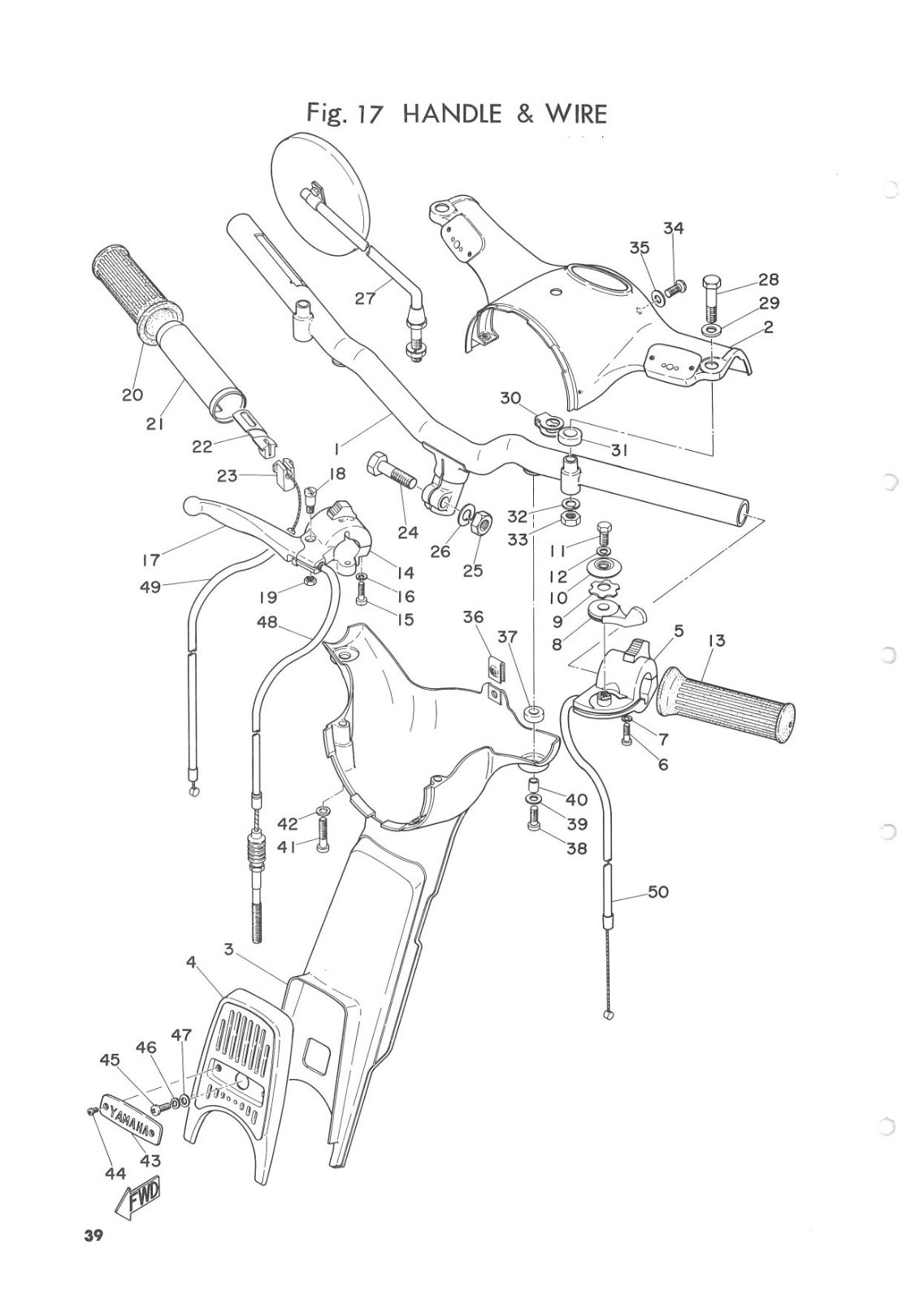 YAMAHA Parts Manual MJ2T MJ2T MJ2 T 1962 1963 1964 1965 1966 Spares