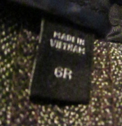 Express Editor Brown/Gray Tweed Flare Leg Low Rise Dress Pants Size 6R Inseam 33 - 第 8/9 張圖片