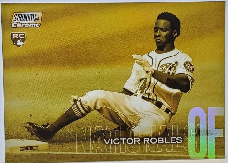 2018 Topps Stadium Club - Victor Robles #SCC-37 - 1 of 1