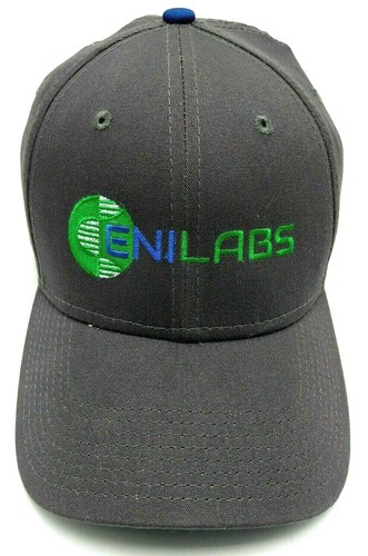 ENI LABS hat flexfit fitted gray cap 