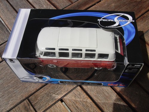 VW Van Samba Automodell v. Maisto Maßstab 1:25 in ungeöffneter OVP - Bild 5 von 13