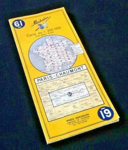 CARTE MICHELIN OLD map 1930 n° 81 AVIGNON DIGNE Guide Bibendum pneu tyre EUR 14,50 - FR