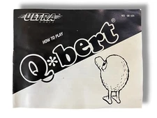 Q-bert Nintendo NES Manual Only ~ Instruction Booklet