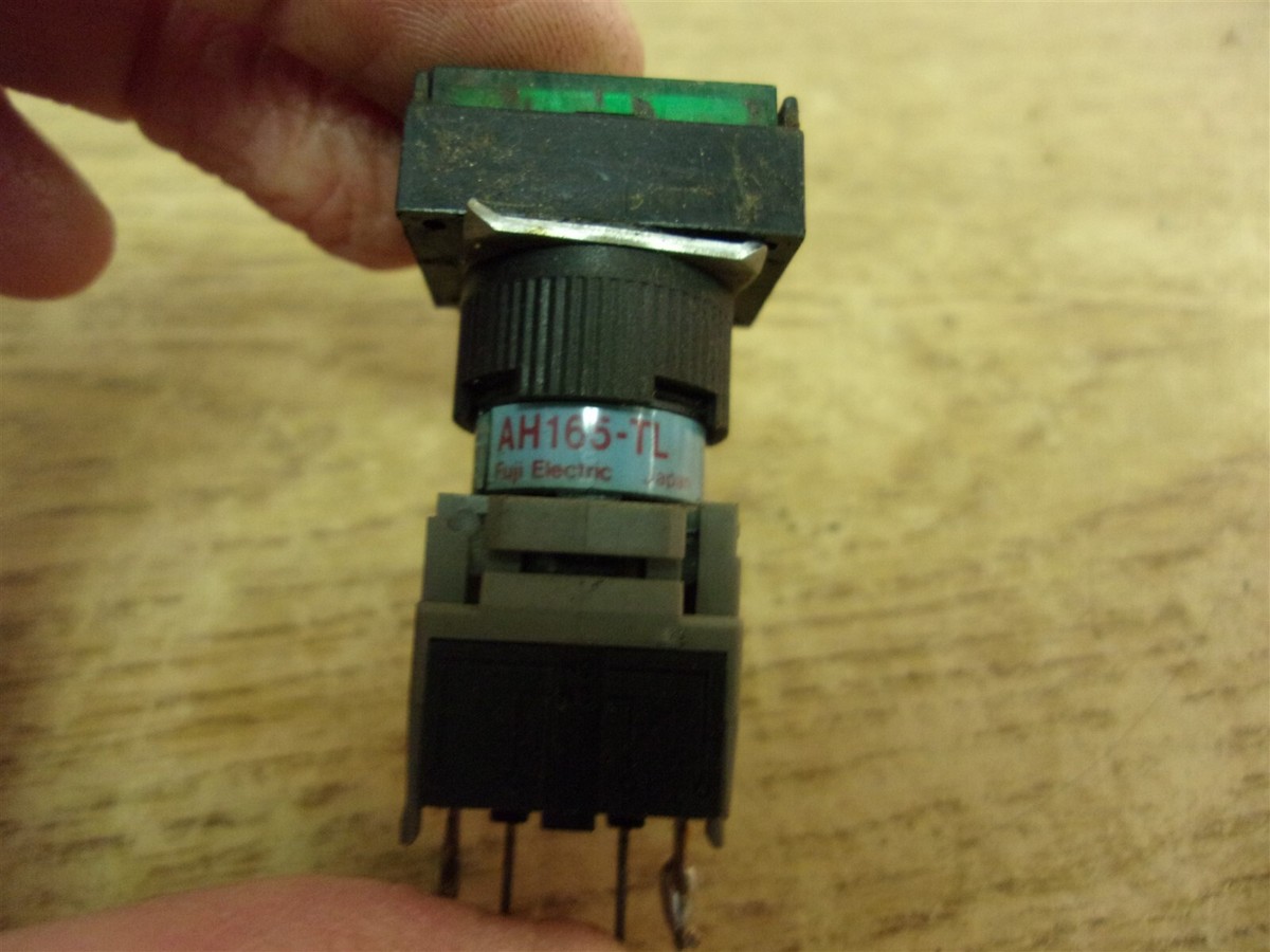 Fuji AH165-TL Green Push Button Switch *FREE SHIPPING* | eBay