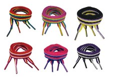 FLAT LGBTQ PRIDE SHOE LACES LONG SHOELACES BOOTLACES - FREE UK P&P!