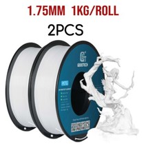 2PCS GEEETECH Filament PETG White 1.75mm 1kg/roll Consumables For FDM 3D Printer