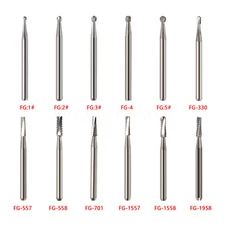 Dental Tungsten Carbide Bur Round FG Bur for High Speed Handpiece FG 1.6mm OR