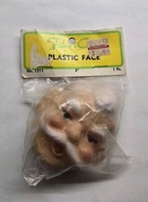 Fibre Craft 3" Plastic Santa Hollow Back Face