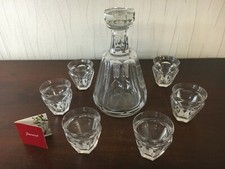 Baccarat Lot Karaffen Und 7 Lik&ouml;rgl&auml;ser Aus Kristall