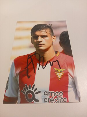 Signiertes Foto Adam Dzwigala Desportivo Aves NEU (2)