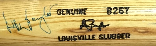 Don Baylor signed game used 1983 Yankees LS B267 baseball bat auto CBM COA - Picture 8 of 11
