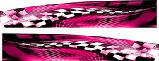 Pink Auto Vehicle Car Truck Boat Side Half Wrap Vinyl Stickers Graphics Decals Pink Auto Vehicle Car Truck Boat Side Half Wrap Vinyl Stickers Graphics Decals