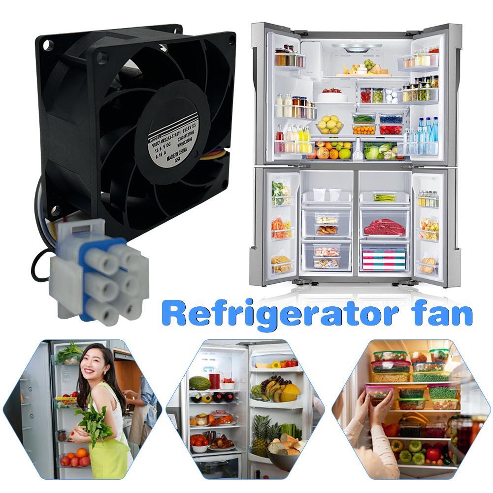 For Refrigerator Fan 13.6V Booster Frame Wind Mute Fan D1P2 Cooling Nice I2O0